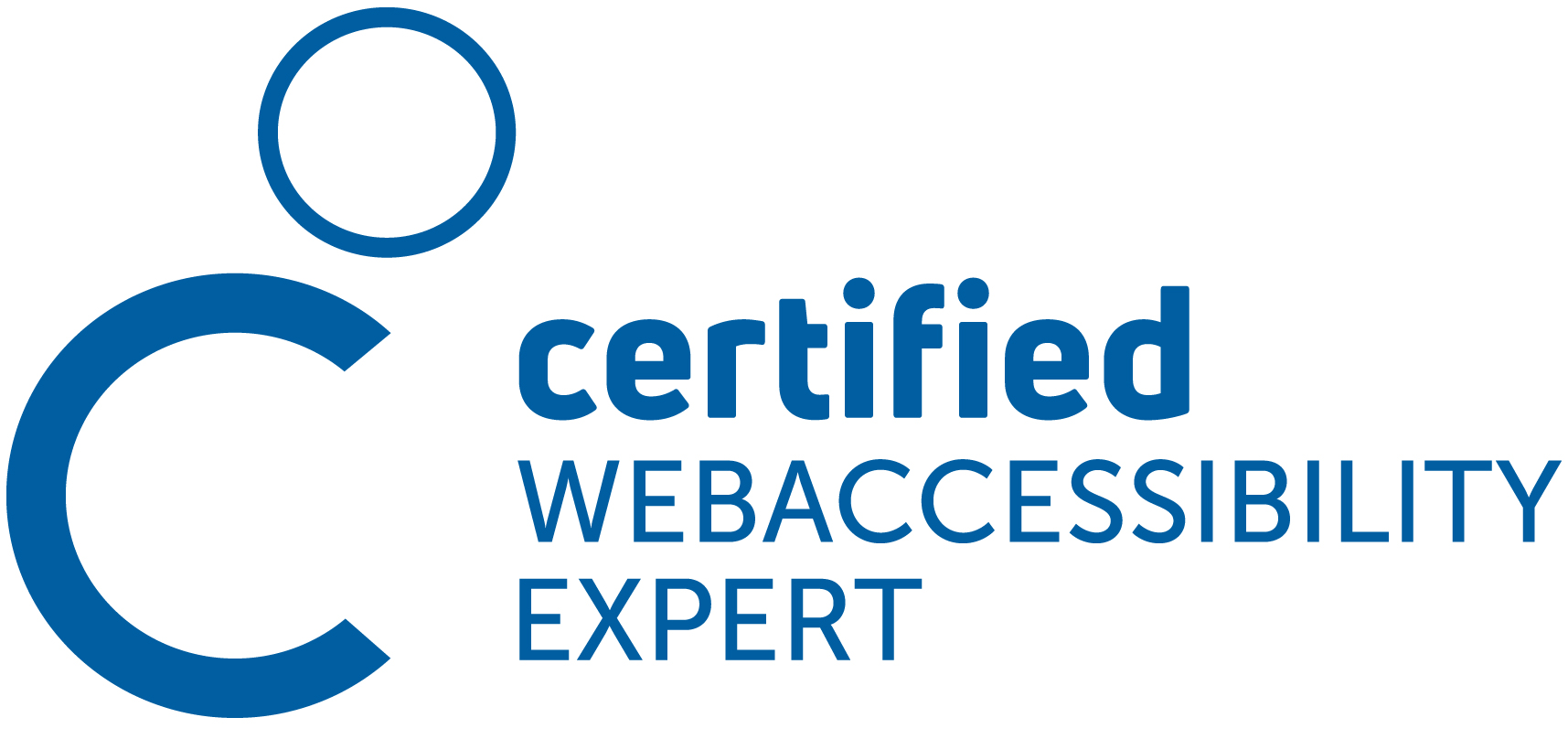 logo certified web accessibility expert